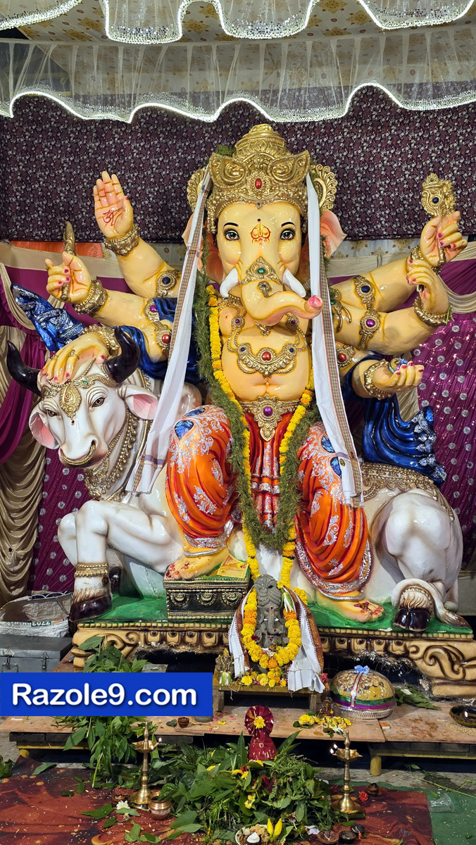 Razole Taluka Ganesh Nimajjanam